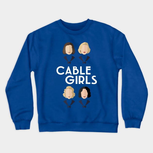 Cable girls Crewneck Sweatshirt by atizadorgris